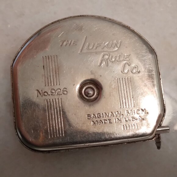 LUFKIN RULE CO. MEZURALL VINTAGE METAL TAPE MEASURE - Picture 2 of 4